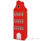 Armoire Amsterdam classique - Rouge